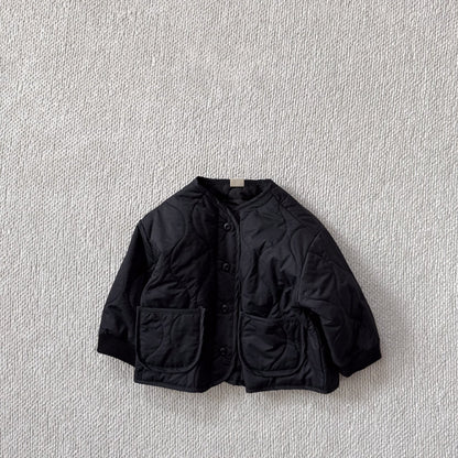 Toddler Bella F25 Quilted Pocket Jacket (1-6y) - 2 Colors