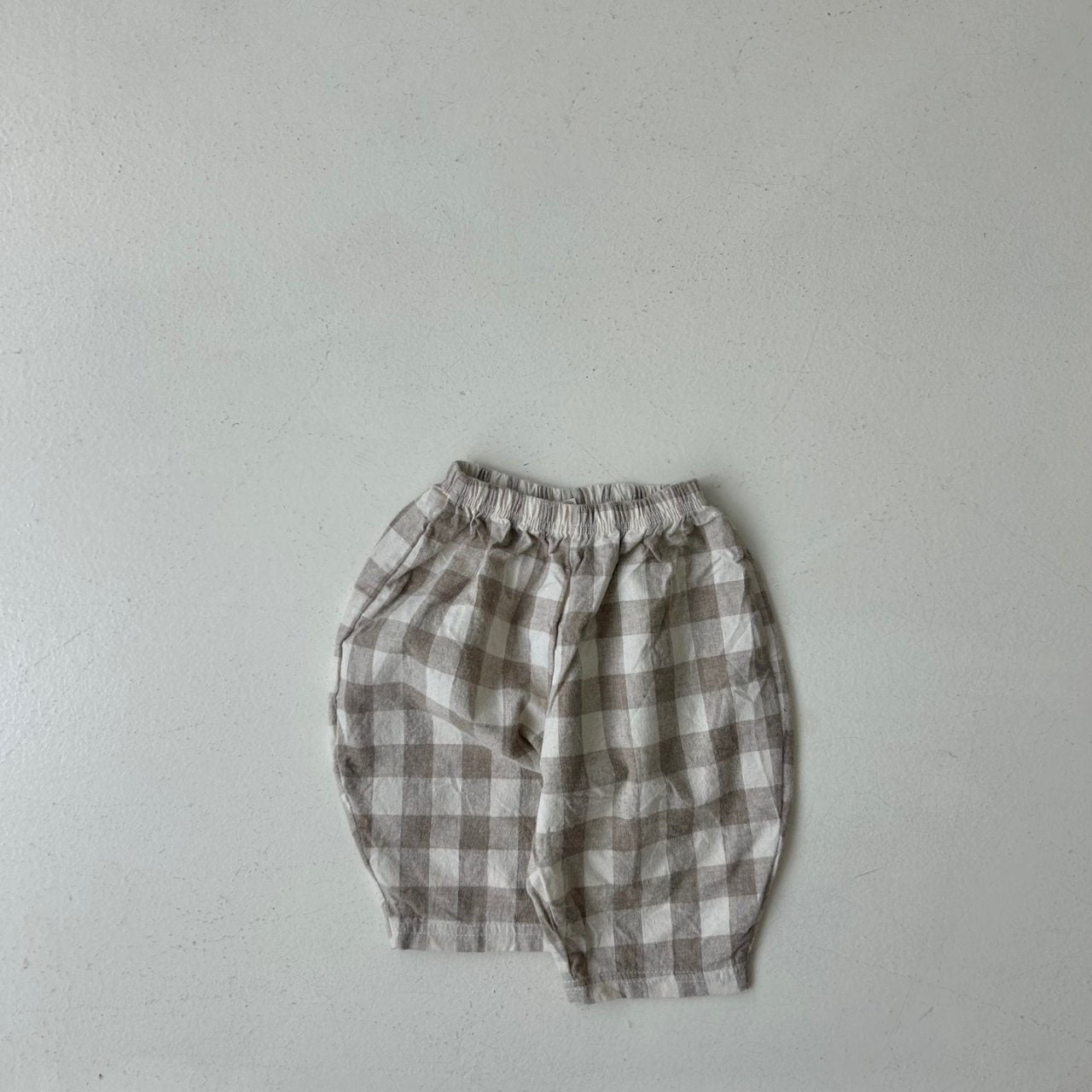 Baby Land Big Gingham Pull-on Pants (4-15m) - 2 Colors