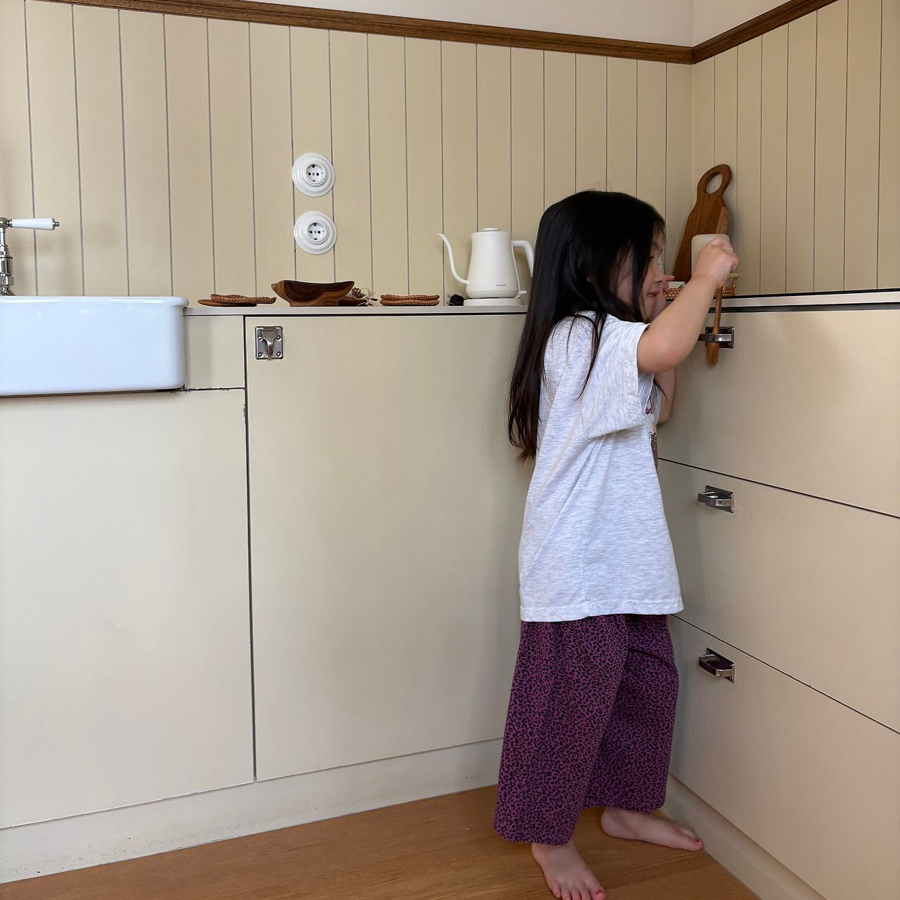 Toddler SS26 Leopard Pull-On Pants (1-7y) - 2 Colors - AT NOON STORE