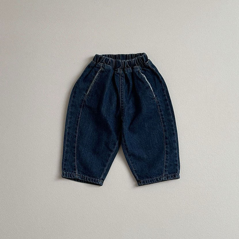 Toddler Side Stitch Pocket Denim Pants (10m-4y) - 2 Colors - AT NOON STORE