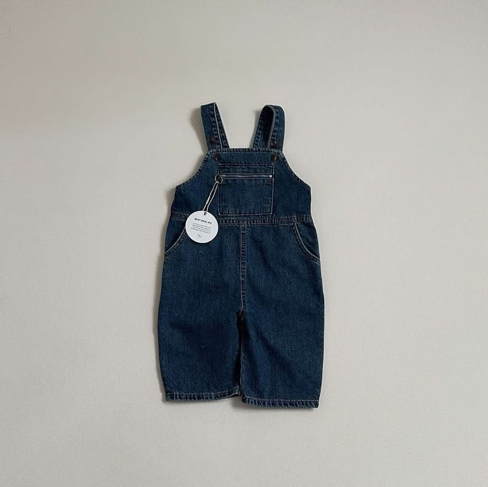 Toddler S25 Zip Kangaroo Pocket Overalls (10m-4y) - 2 Colors - AT NOON STORE