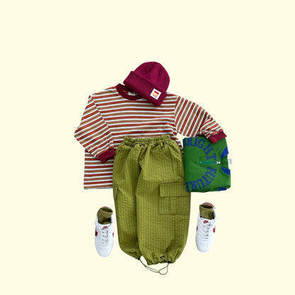 Toddler F26 Retro Stripe Long Sleeve Top (3-9y) - 2 Colors