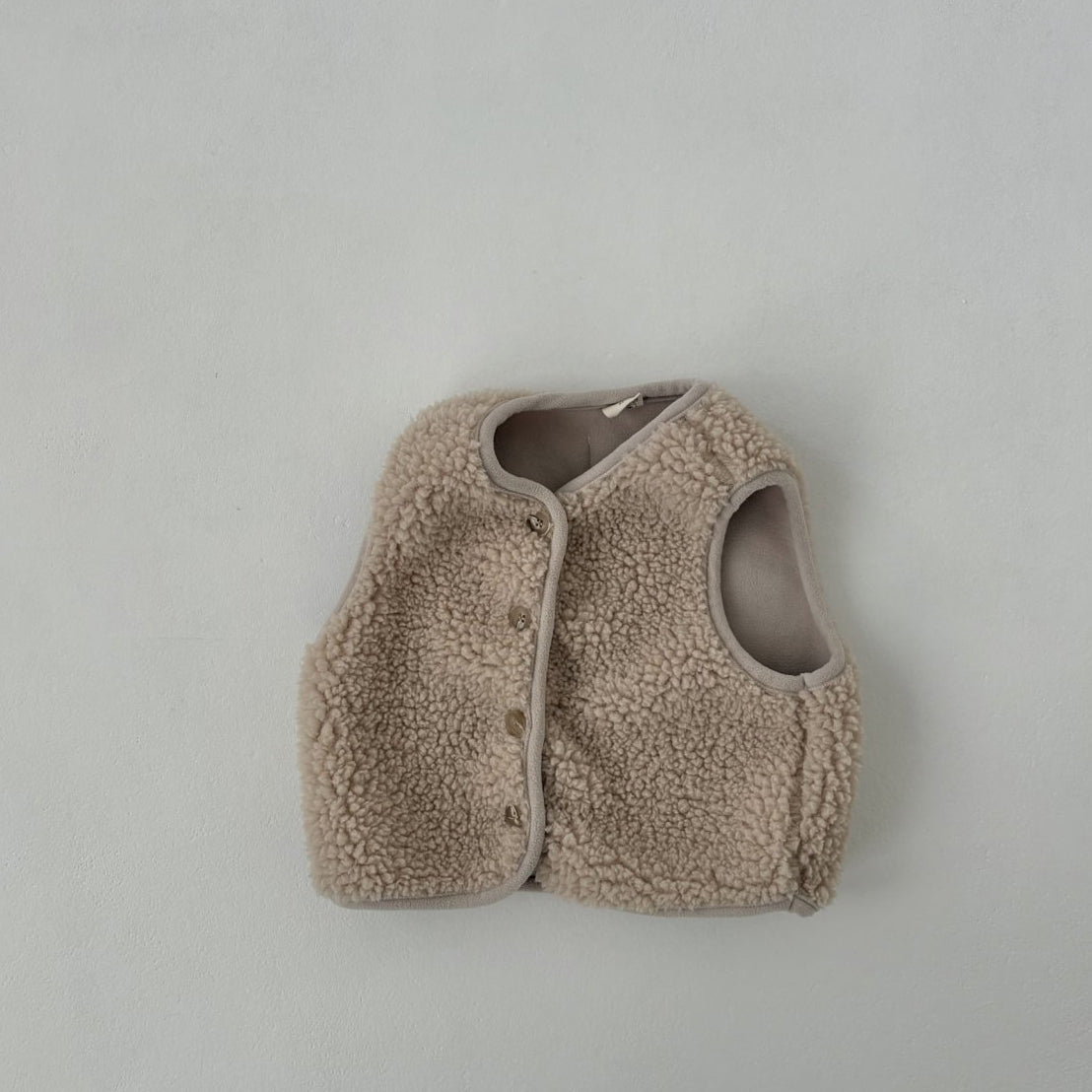 Toddler Land W25 Sherpa Vest (1-6y) - 2 Colors