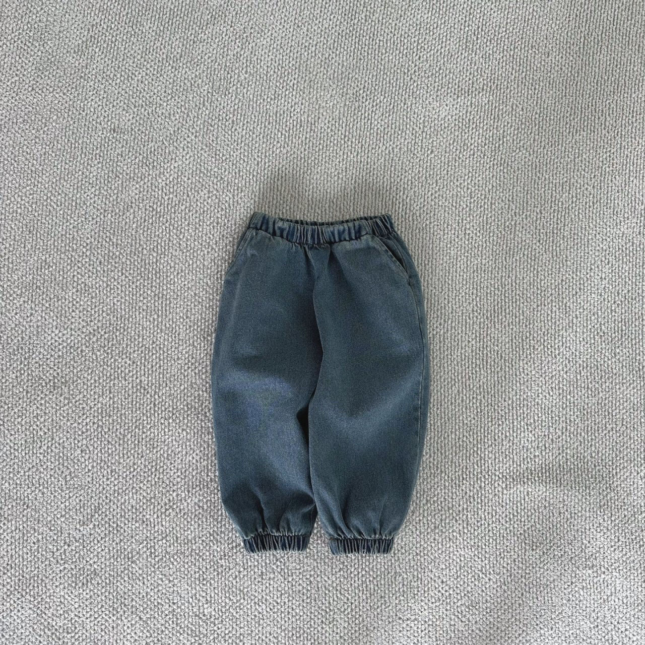 Toddler Bella Jogger Denim Pants (1-6y) - Denim - AT NOON STORE