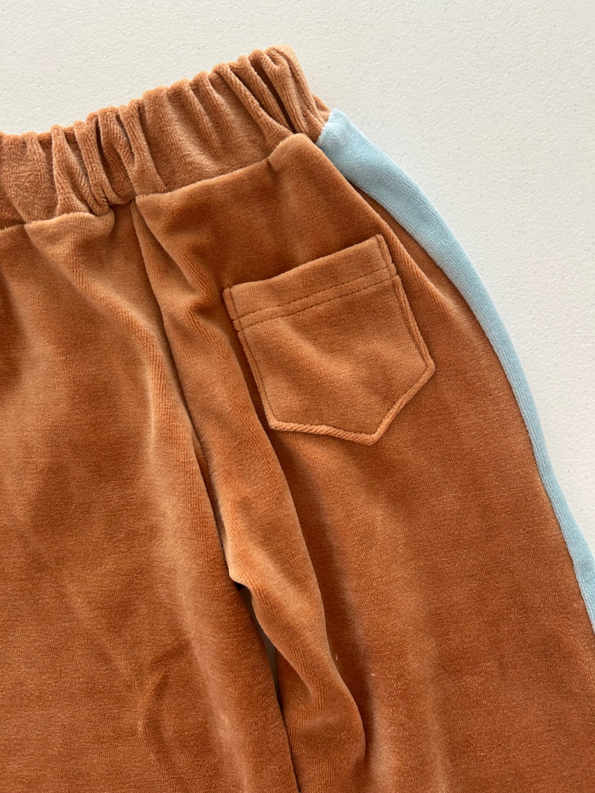 Kids F25 Velour Side Line Pull-on Pants (2-7y) - 2 Colors - AT NOON STORE