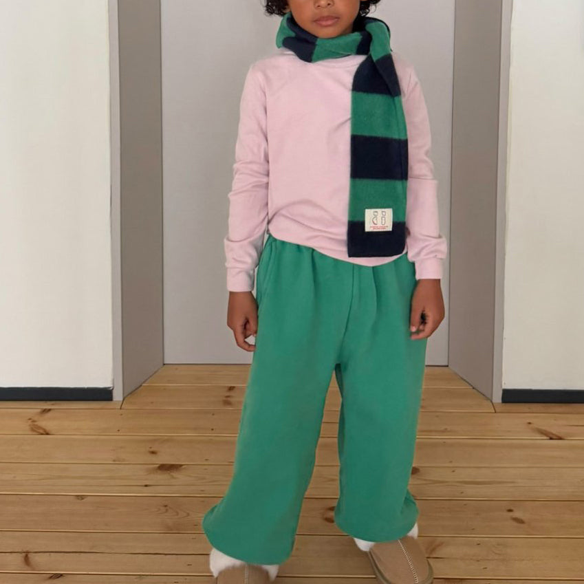 Kids W25 Crew Neck Basic Long Sleeve Top (2-7y) - 3 Colors