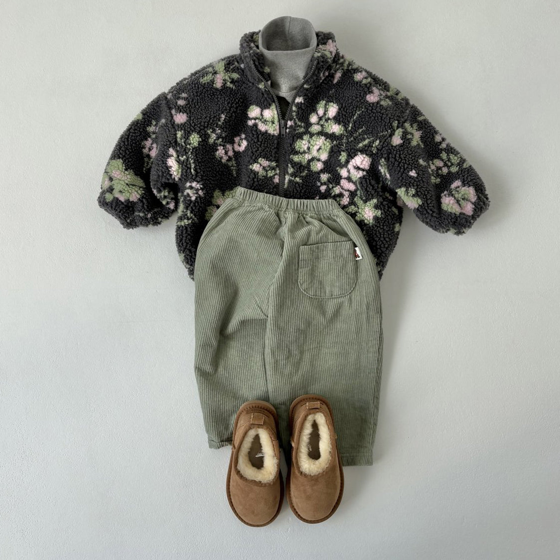 Baby Toddler Land W25 Warm Corduroy Pull-on Pants (4m-6y) - 4 Colors