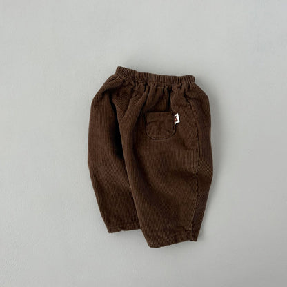 Baby Toddler Land W25 Warm Corduroy Pull-on Pants (4m-6y) - 4 Colors