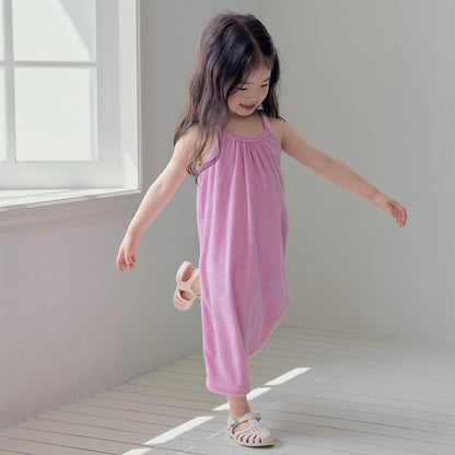 Toddler SS26 Terry Cloth Sleeveless Dress (1-7y)- 3 Colors - AT NOON STORE