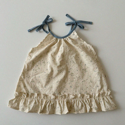 Baby/Toddler Aosta SS25 Tie Shoulder Frill Dress  (3m-5y) - 2 Colors - AT NOON STORE