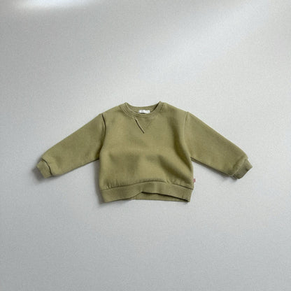 Toddler W25 Triangular Inset Sweatshirt (10m-4y) - 3 Colors - AT NOON STORE