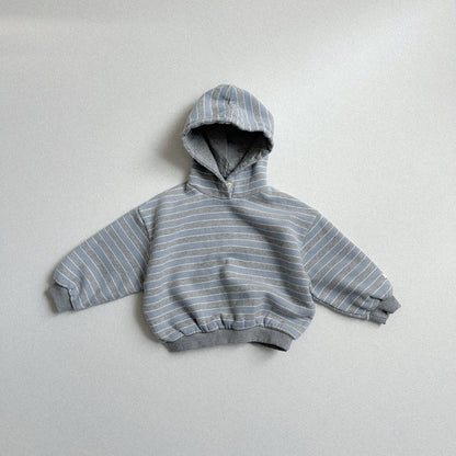 Toddler W25 Stripe Snap-Button Hoodie (2-7y) - 2 Colors