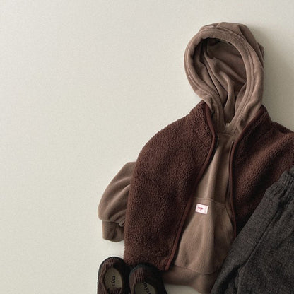 Toddler W25 Fleece Zip-up Vest (1-6y) - 2 Colors