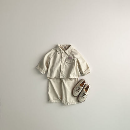 Toddler F25 Front Double Pocket Denim Pants (1-6y) - 2 Colors - AT NOON STORE