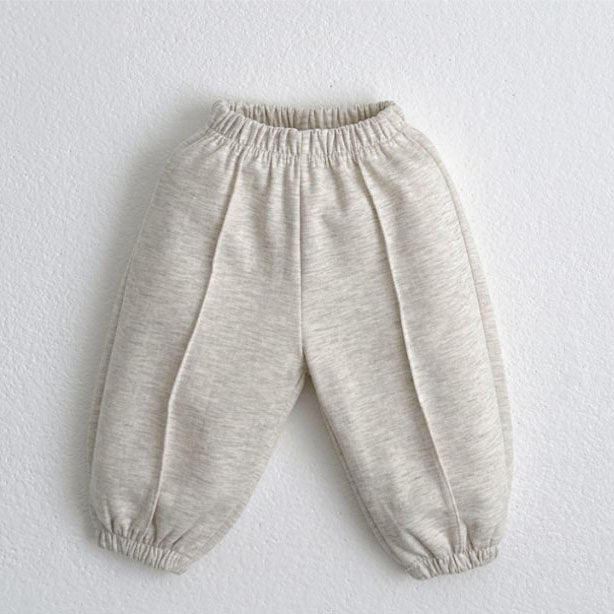 Toddler F24 French Terry Cotton Pin Tuck Jogger Pants (1-10y) - 4 Colors