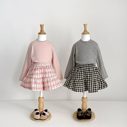 Toddler F26 Pointelle Long Sleeve Top (2-9y) - 3 Colors
