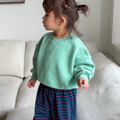 Kids W26 Warm Long Sleeve Sweatshirt (10m-10y) - 2 Colors