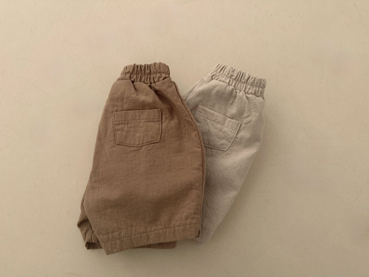 Baby Cotton Shorts (3-18m) -2 Colors - AT NOON STORE