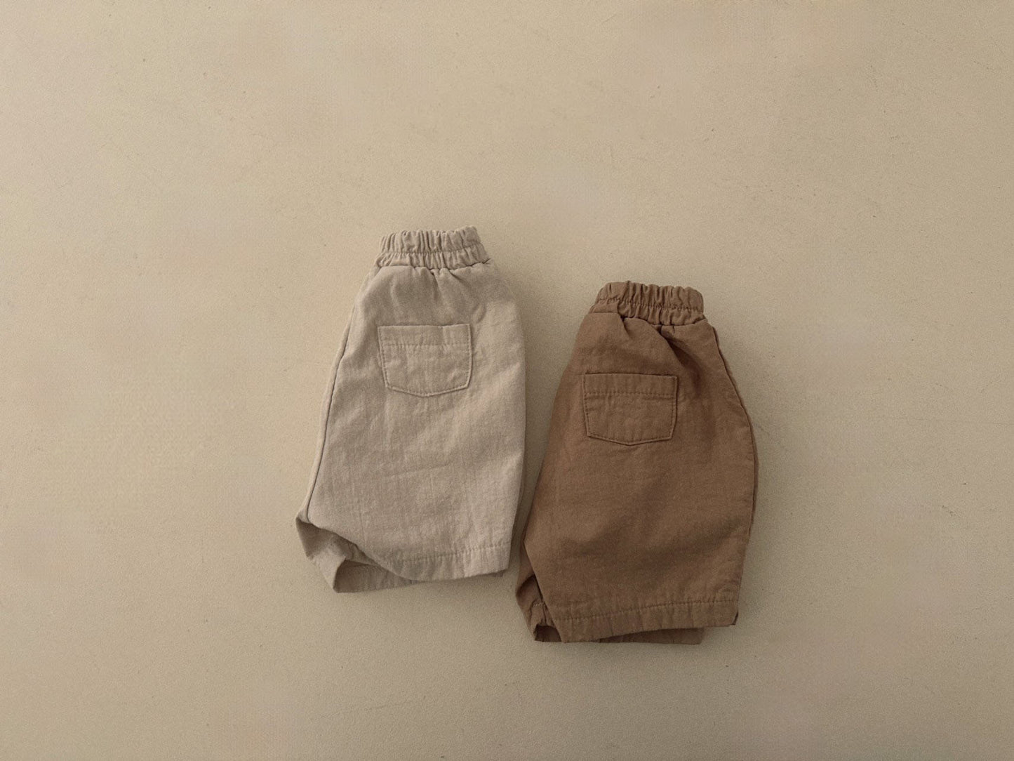 Baby Cotton Shorts (3-18m) -2 Colors - AT NOON STORE