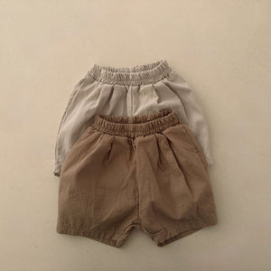 Baby Cotton Shorts (3-18m) -2 Colors
