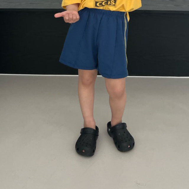 Kids SS25 Lined Tape Shorts (2-7y) - 2 Colors