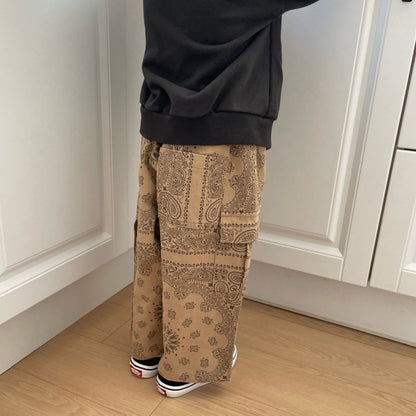Kids F25 Bandana Printed Cargo Pants (2-7y) - 2 Colors