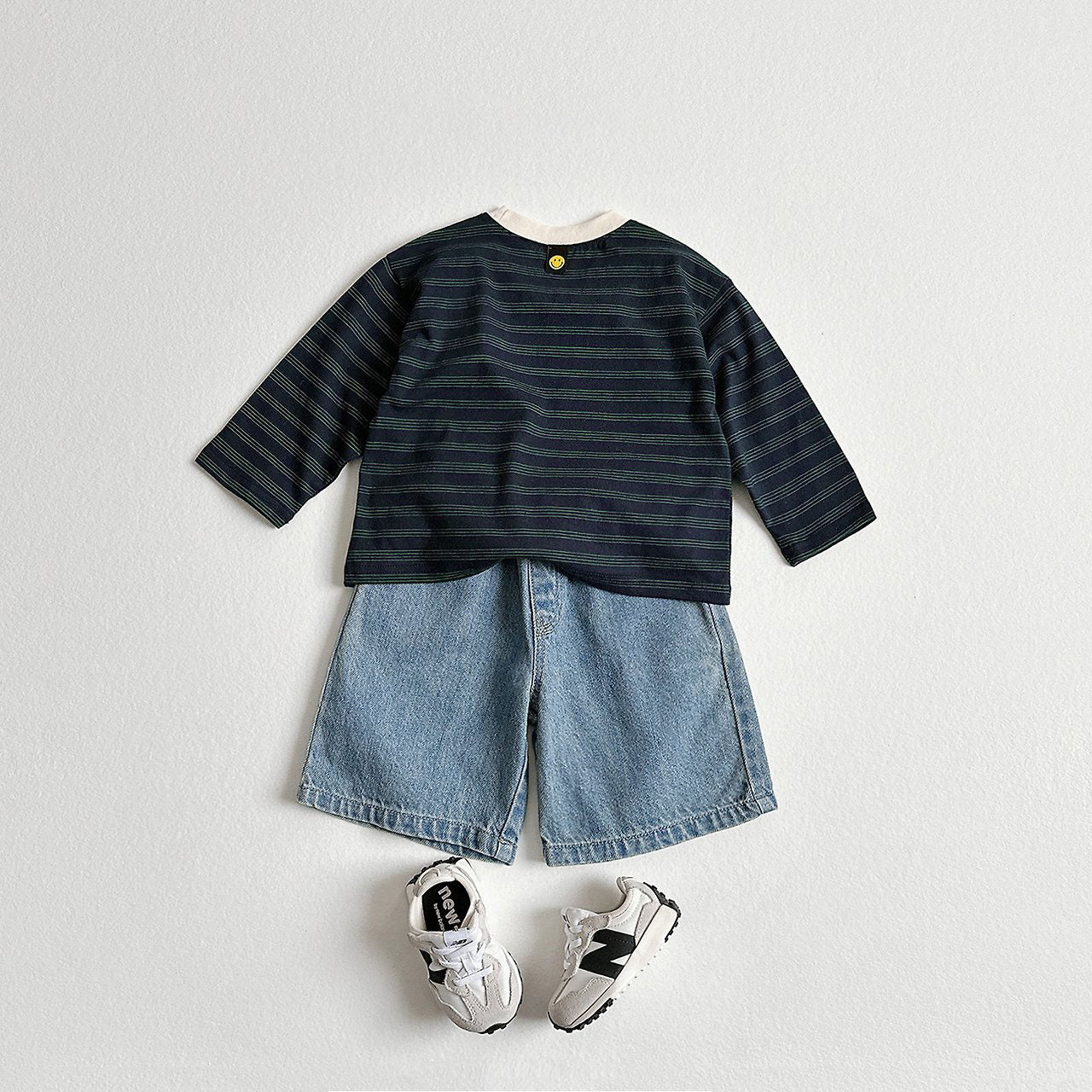 Toddler F26 Bermuda Denim Shorts (2-9y) - 2 Colors