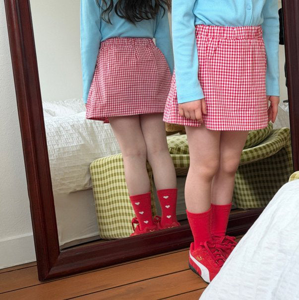 Toddler 3Pk Heart Jacquard Socks Set (2-7y) - AT NOON STORE