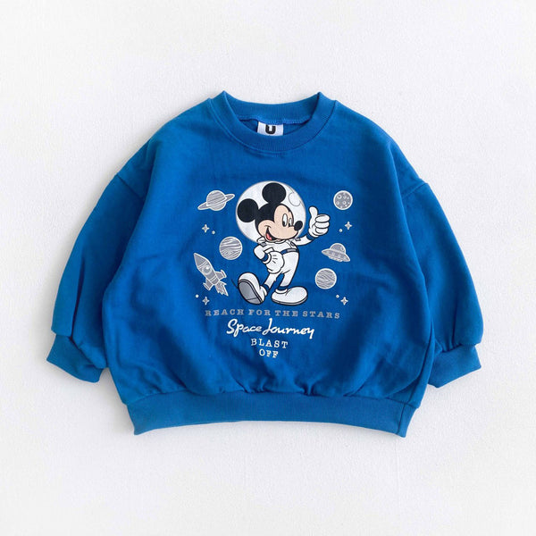 Toddler 24SP Mickey Space Journey Sweatshirt (2-6y) - 2 Colors