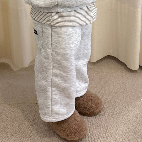 Toddler W25 Warm Fleece Lined Pull-On Sweat Pant (1-7y)- 2 Colors - AT NOON STORE