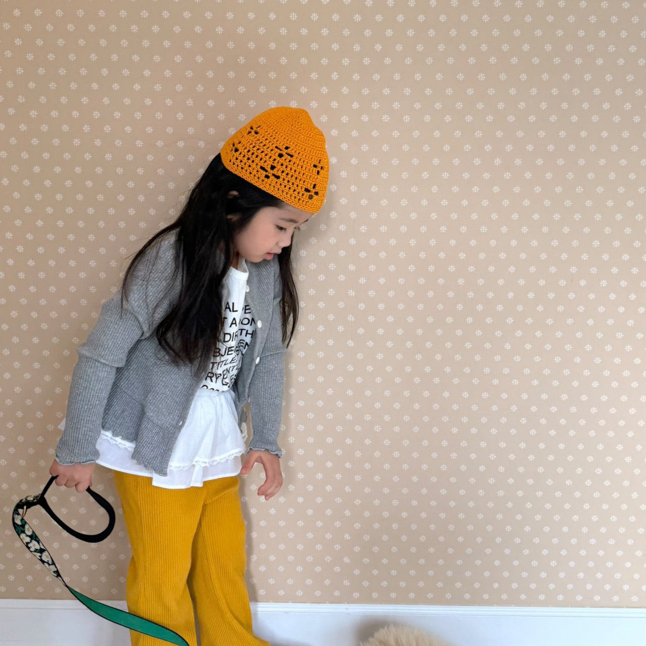 Toddler SP26 Lettuce-Edge Ribbed Flare Pants (2-7y) - 2 Colors