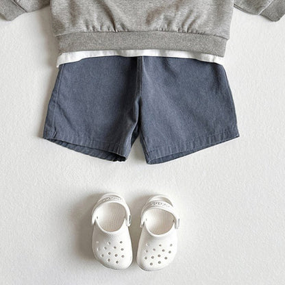 Toddler SP26 Pigment Dyed Shorts (1-6y) - 4 Colors - AT NOON STORE