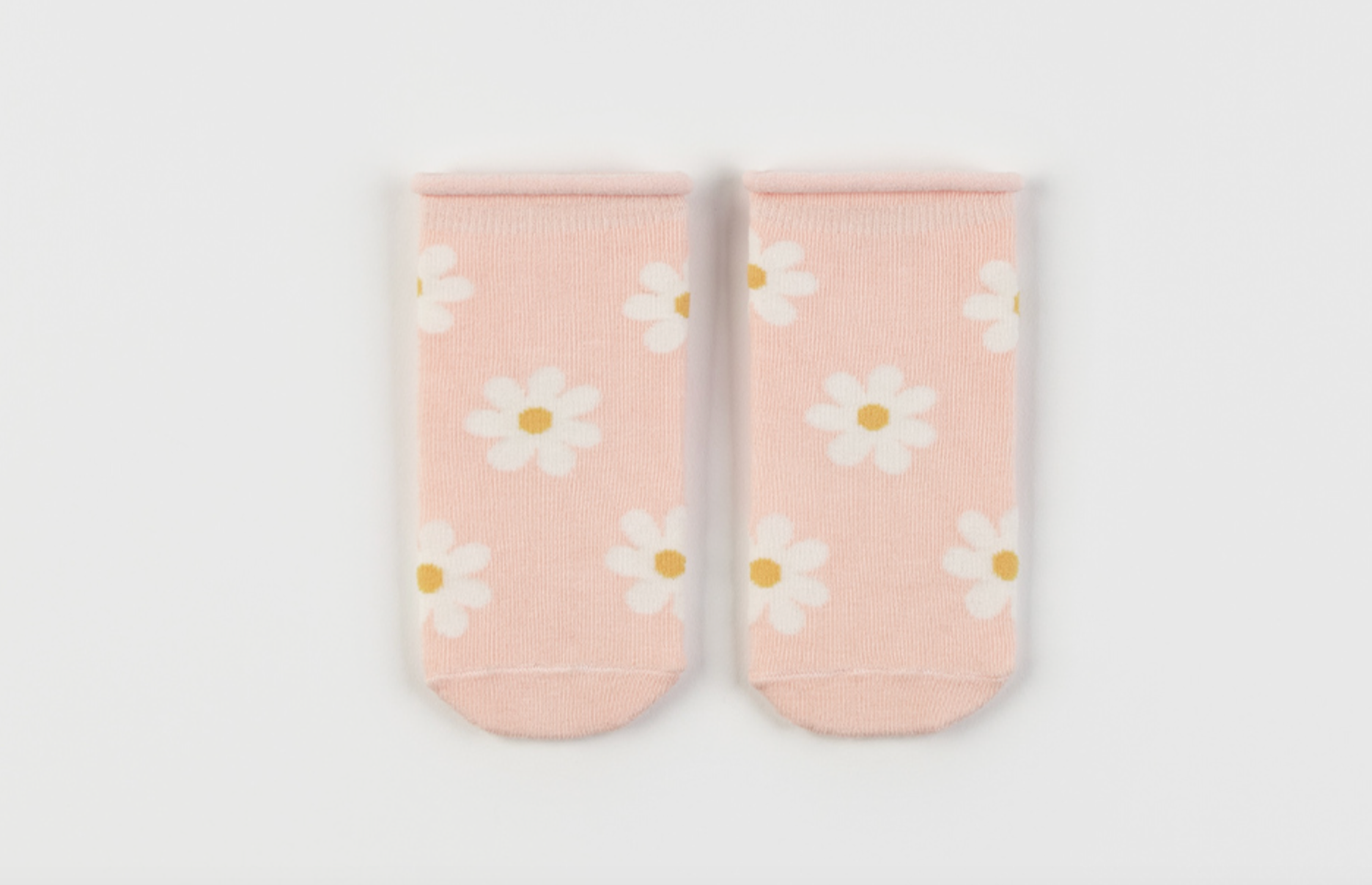 Baby Daisy Socks (0-4T) - Pink - AT NOON STORE