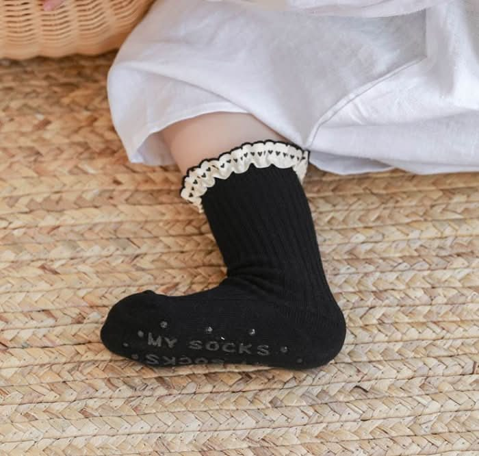 Baby Toddler Heart Lace Frill Socks (1-13y) - 5 Colors - AT NOON STORE