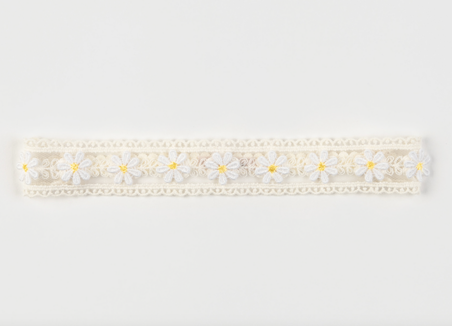 Baby Daisy Mesh Lace Headband (3-18m)