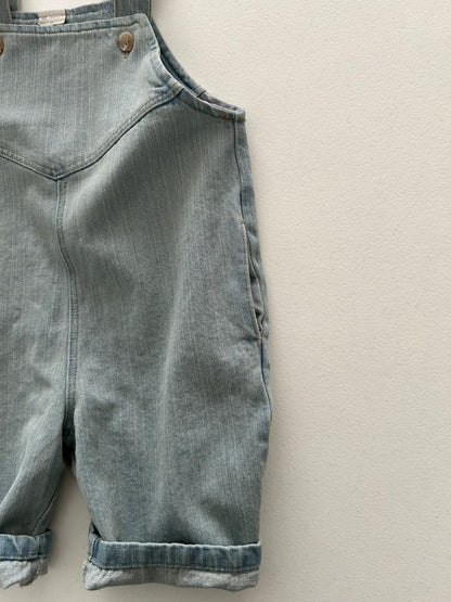 Toddler Denim Overalls (1-7y) - Blue - AT NOON STORE