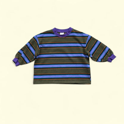 Toddler F25 Retro Stripe Long Sleeve Top (3-7y) - 2 Colors - AT NOON STORE