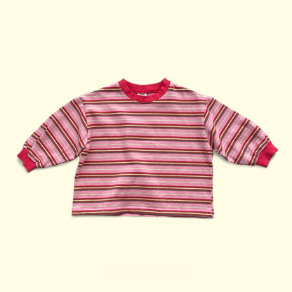 Toddler F25 Retro Stripe Long Sleeve Top (3-7y) - 2 Colors - AT NOON STORE