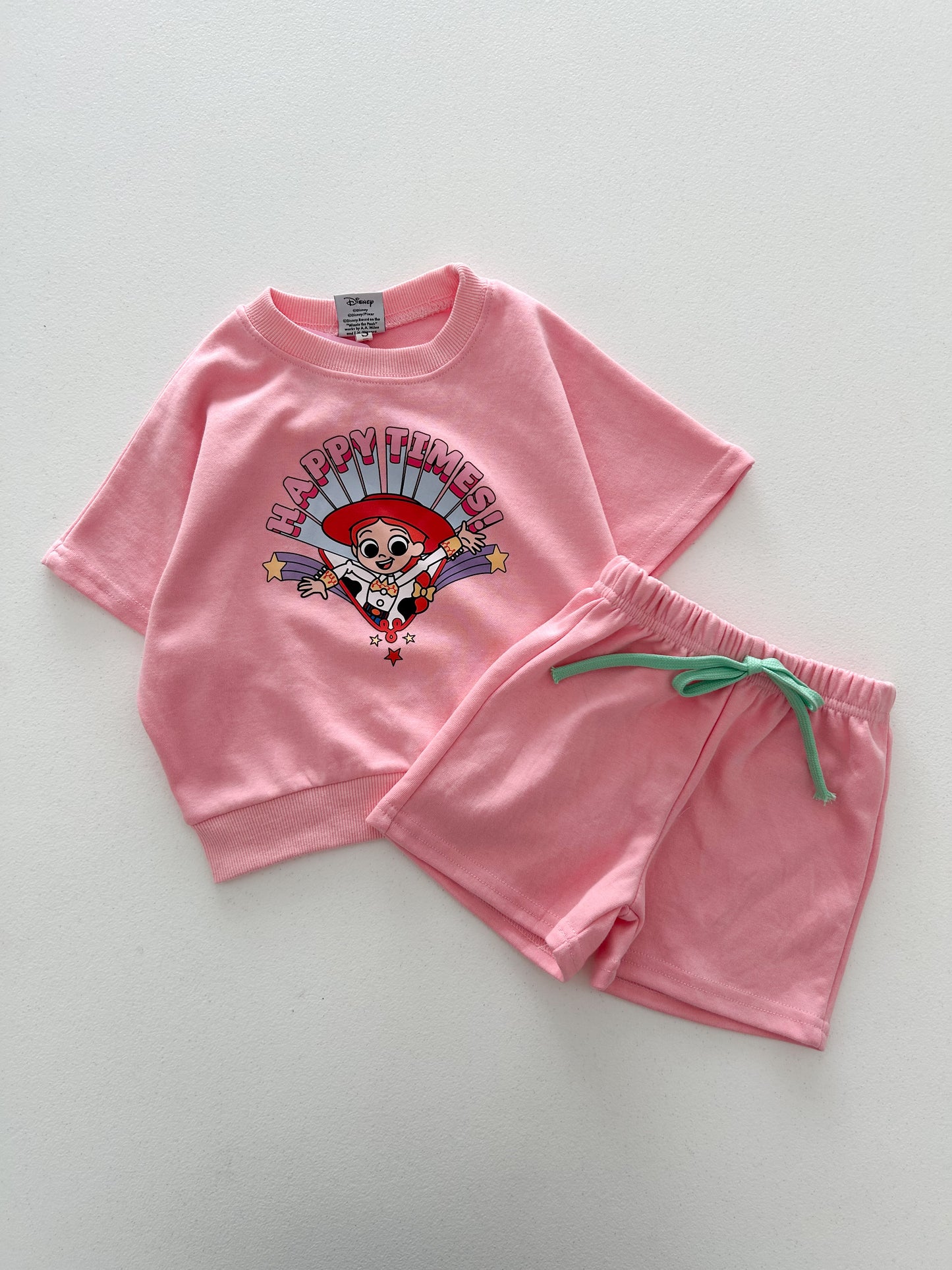 Toddler Toy Story Characters Short Sleeve Top and Shorts Set (18m-6y) - 3 Colors - AT NOON STORE