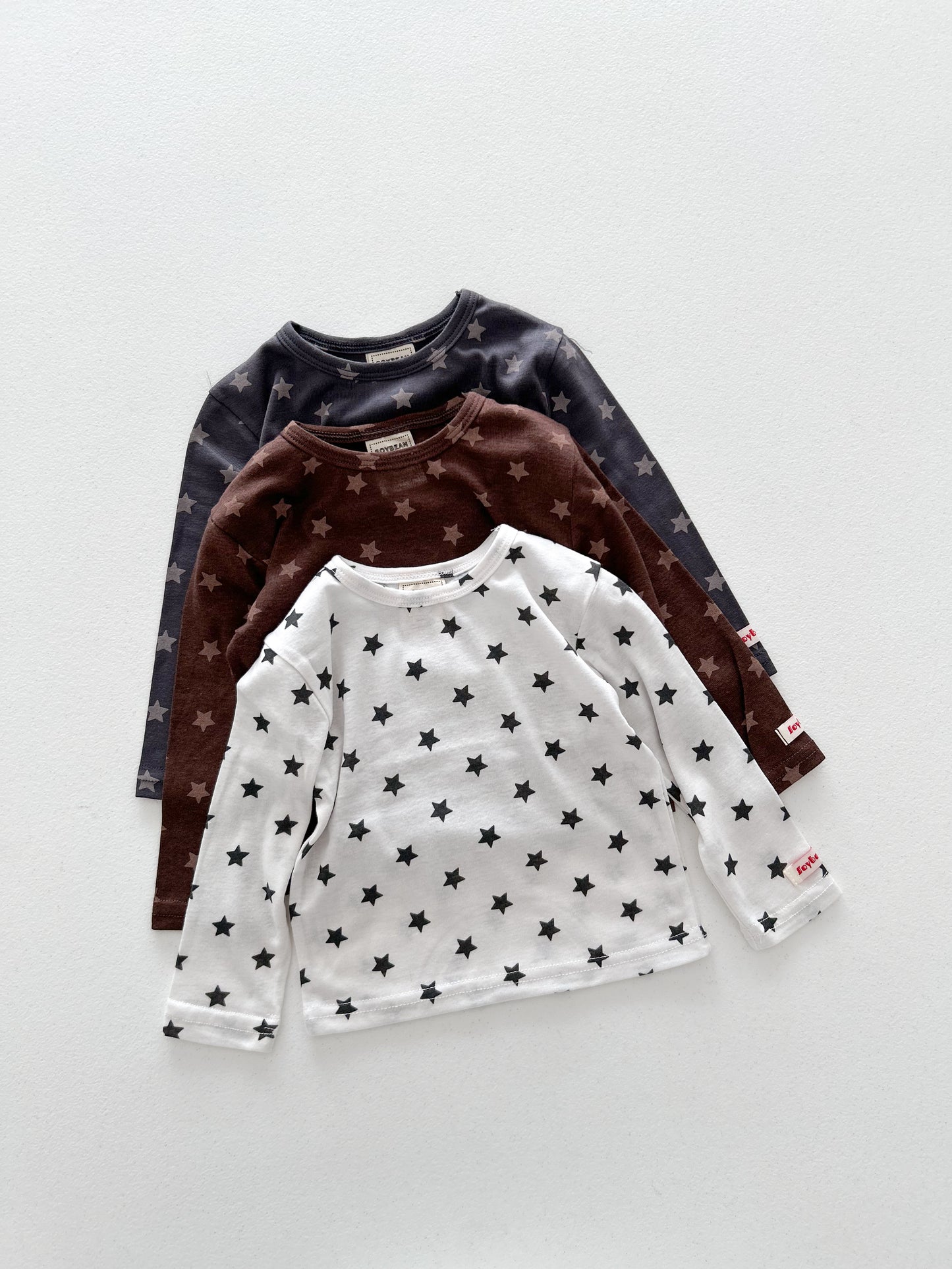 Kids Soy F26 Star All-Over Print Long Sleeve Top (1-6y) - 3 Colors