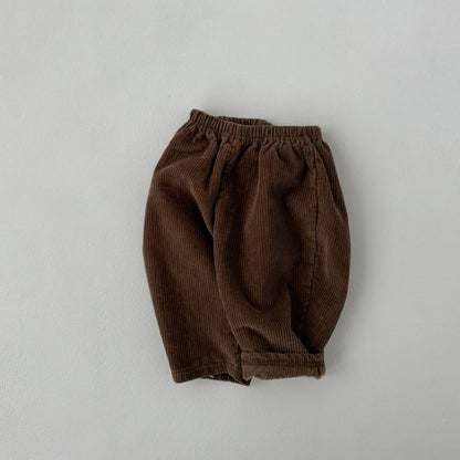 Baby Toddler Land W25 Warm Corduroy Pull-on Pants (4m-6y) - 4 Colors