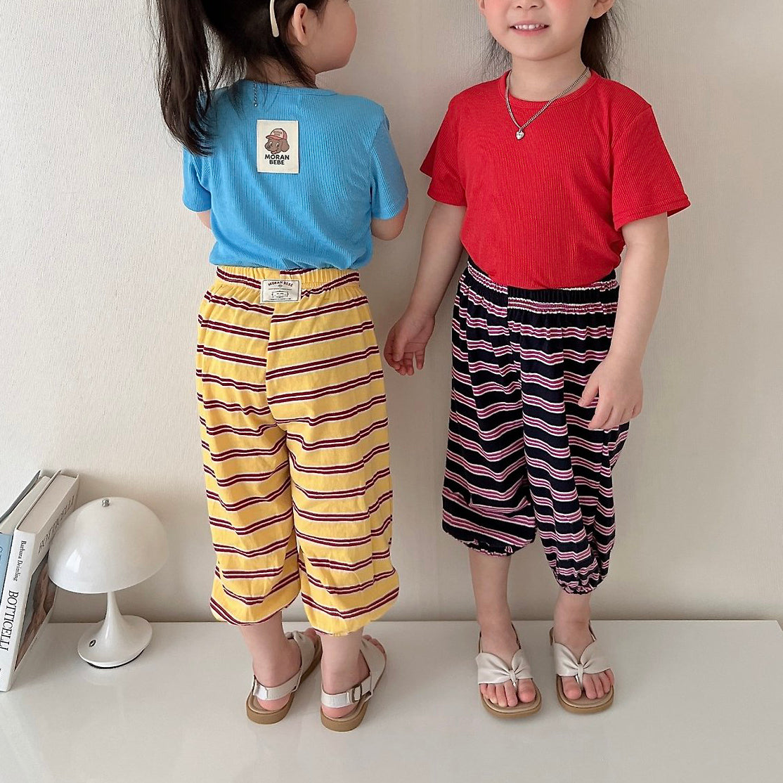 Toddler Ribbed Short Sleeve Top (1-6y) - 5 Colors - AT NOON STORE