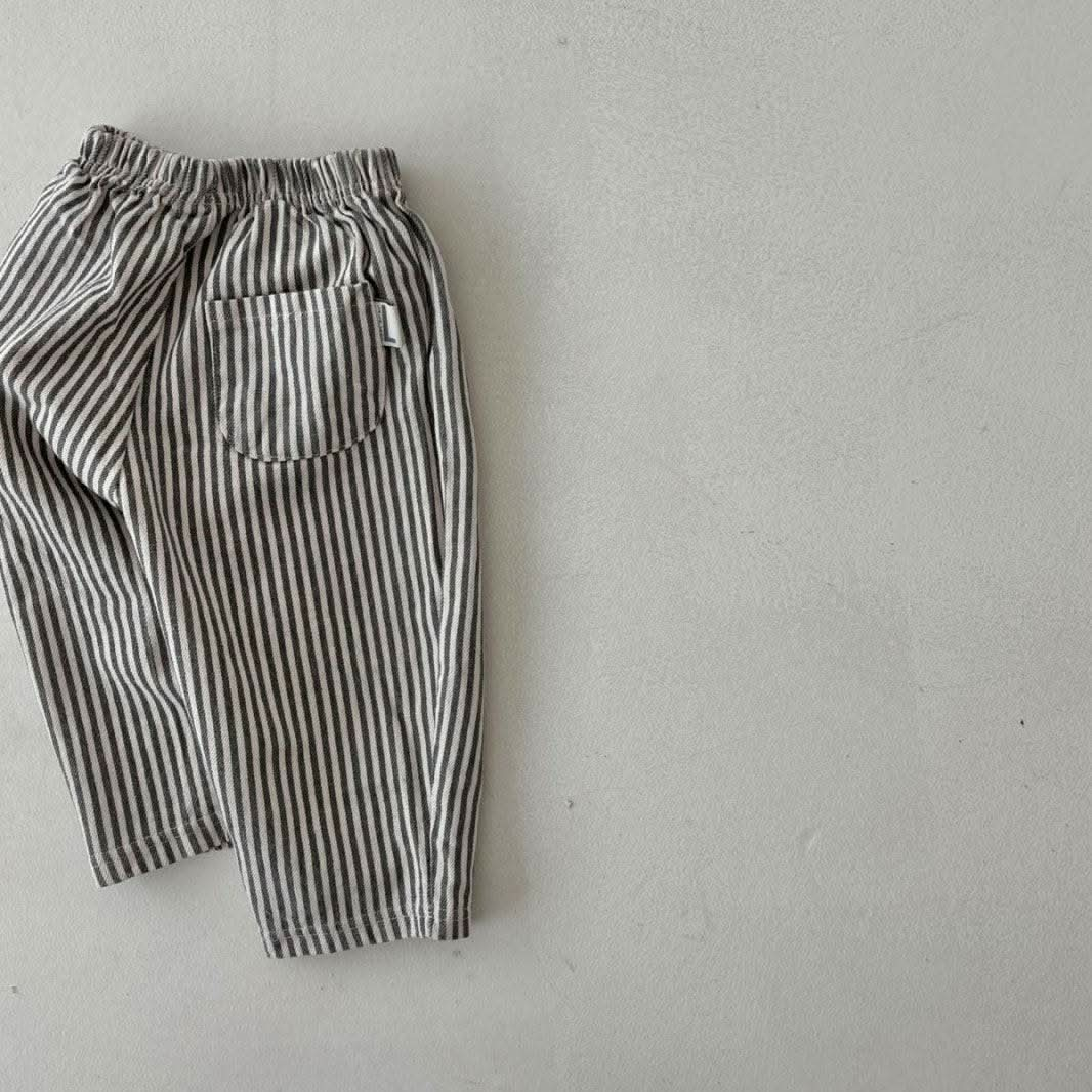 Toddler Land S25 Stripe Pull On Pants (1-6y) - 3 Colors - AT NOON STORE