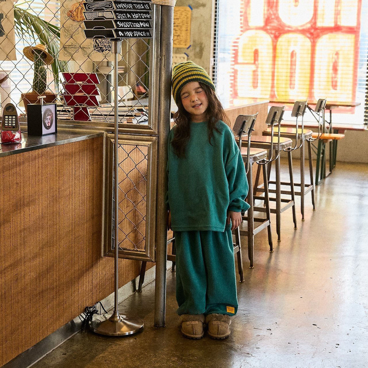 Toddler FW26 Fleece Long Sleeve Top and Stitch Detail Jogger Pants Sets (4m-6y) - 3 Colors
