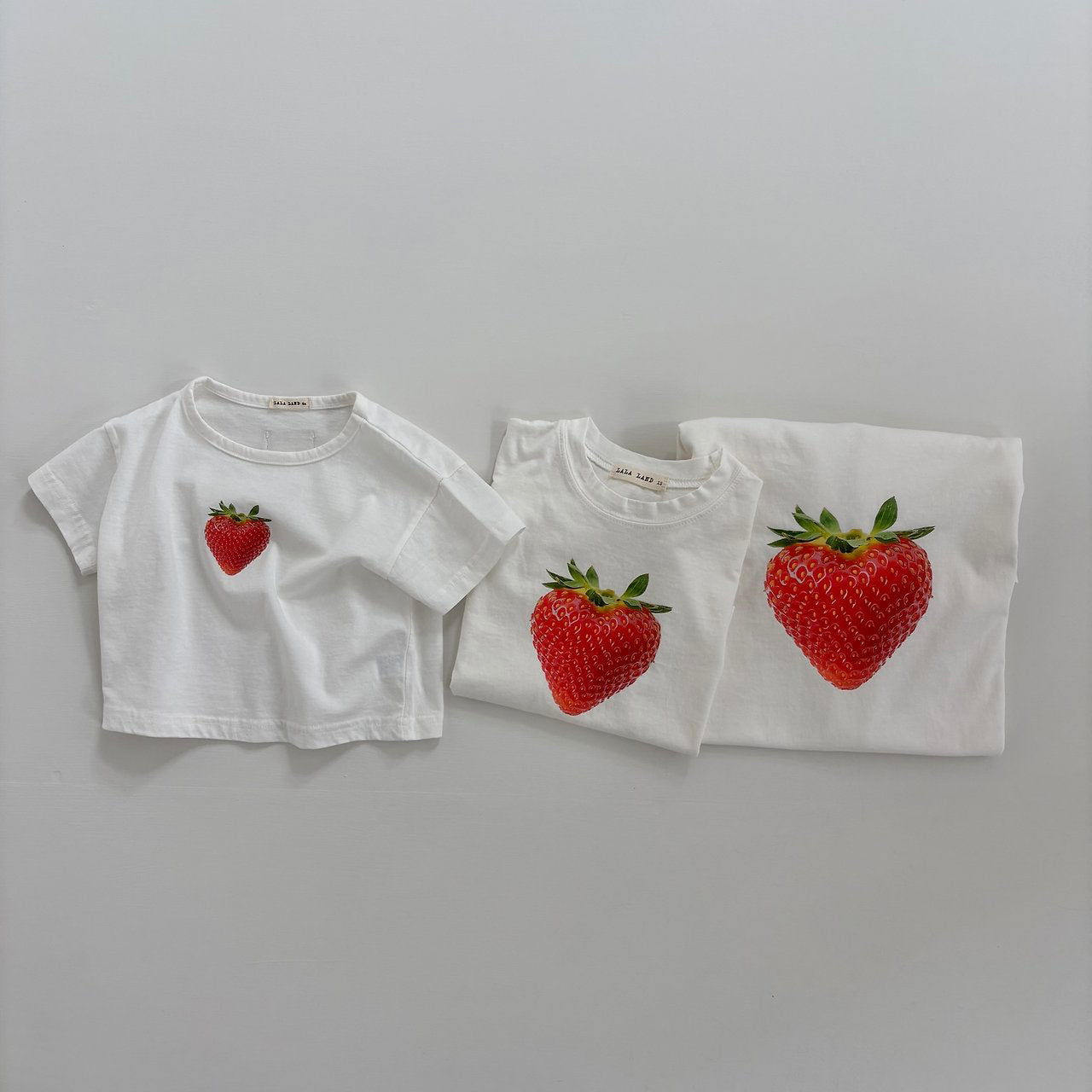 Toddler Land SS26 Berry Apple Short Sleeve Top (1-6y) - 2 Colors - AT NOON STORE