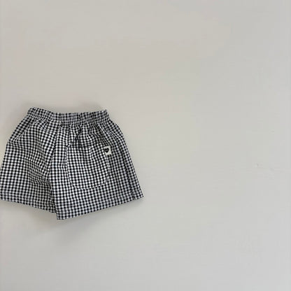 Baby Toddler Land SS25 Seersucker Gingham Shorts (4m-6y) - 4 Colors - AT NOON STORE