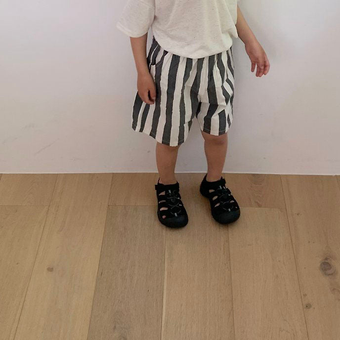 Toddler SS26 Stripe Shorts (1-7y)- 3 Colors
