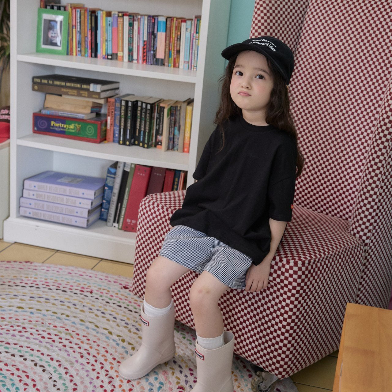 Toddler SS26 Short Sleeve Top and Gingham Shorts Sets (4m-6y) - 2 Colors - AT NOON STORE