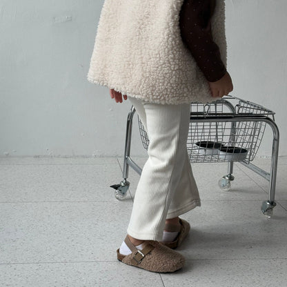 Toddler W25 Ribbed Flare Pants (1-7y) - 2 Colors