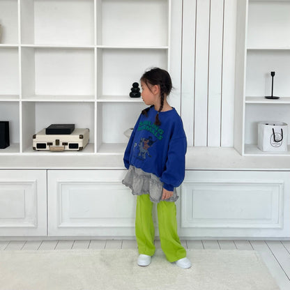 Kids SP26 Pin Tuck Pull-on Pants (2-7y) - 2 Colors